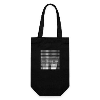 Lettre W - Sac à bouteille - noir - Devant