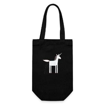 Where Sprinkles Come From - Gift Bag for Bottles - black - Front
