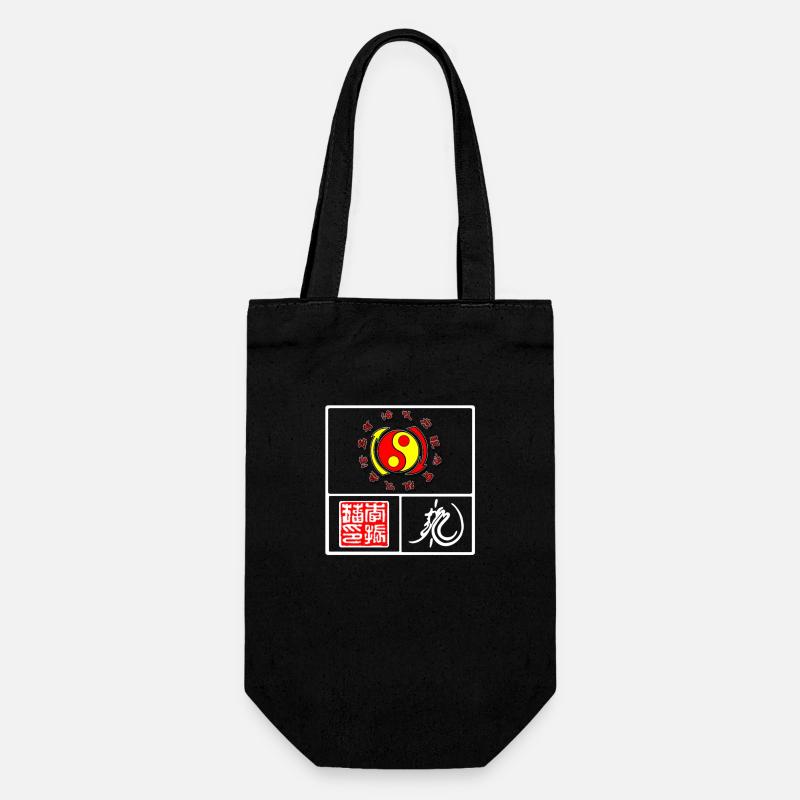Tampon Blanc Jeet Kune Do - Sac à bouteille - noir
