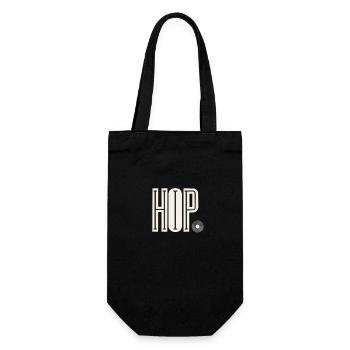 hip hop - Gift Bag for Bottles - black - Front
