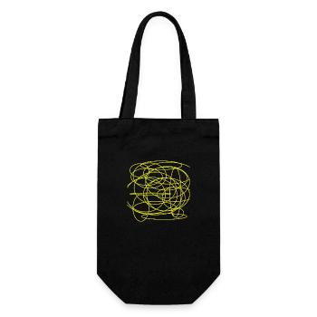 design rich and noble artwork fantastic - Gift Bag for Bottles - black - Front