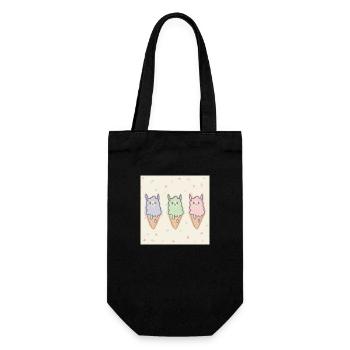 Glace à l'alpaga - Sac à bouteille - noir - Devant