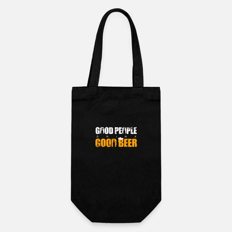 bière - Sac à bouteille - noir