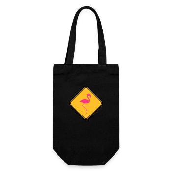 mise en garde mise en garde mise en garde mise en garde bouclier danger fla - Sac à bouteille - noir - Devant