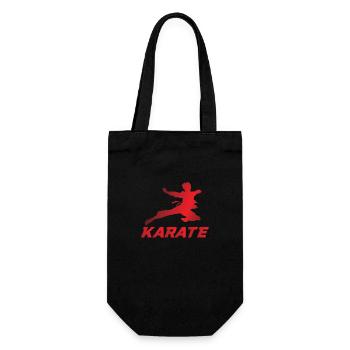 Martial arts sports gift - Gift Bag for Bottles - black - Front