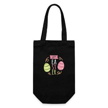 Ostern - Geschenkbeutel für Flaschen - Schwarz - Vorne