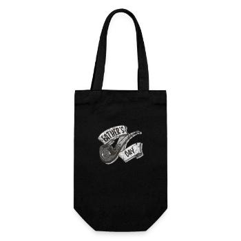 Father's Day - Gift Bag for Bottles - black - Front