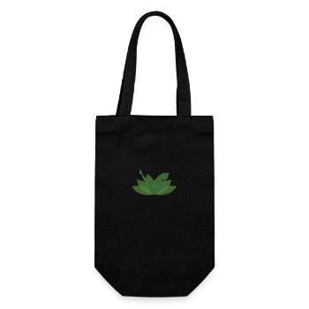 Yoga Yoga Yoga - Gift Bag for Bottles - black - Front