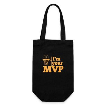basketball - Gift Bag for Bottles - black - Front