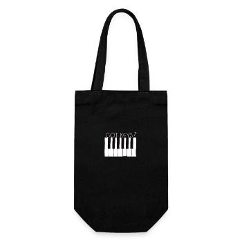 musique - Sac à bouteille - noir - Devant