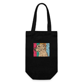 chien - Sac à bouteille - noir - Devant