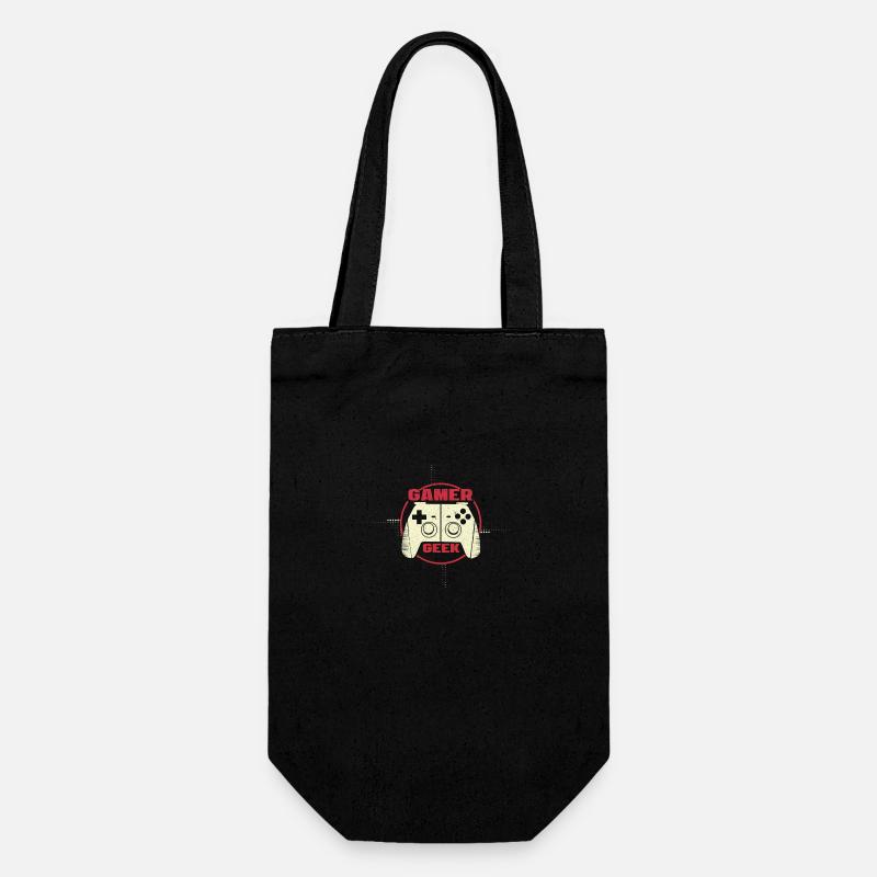 Gamer - Sac à bouteille - noir