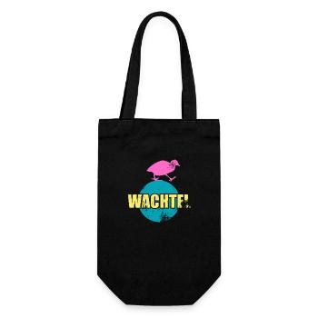 Quail eggs reeds - Gift Bag for Bottles - black - Front