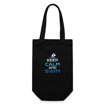 swim - Gift Bag for Bottles - black - Front