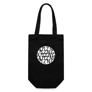 AMAZING - Gift Bag for Bottles - black - Front