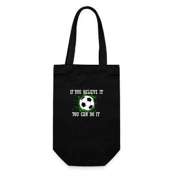 Idée cadeau pour les supporters de la Ligue de Football - Sac à bouteille - noir - Devant