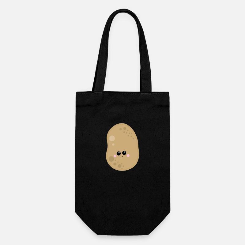 pomme de terre - Sac à bouteille - noir