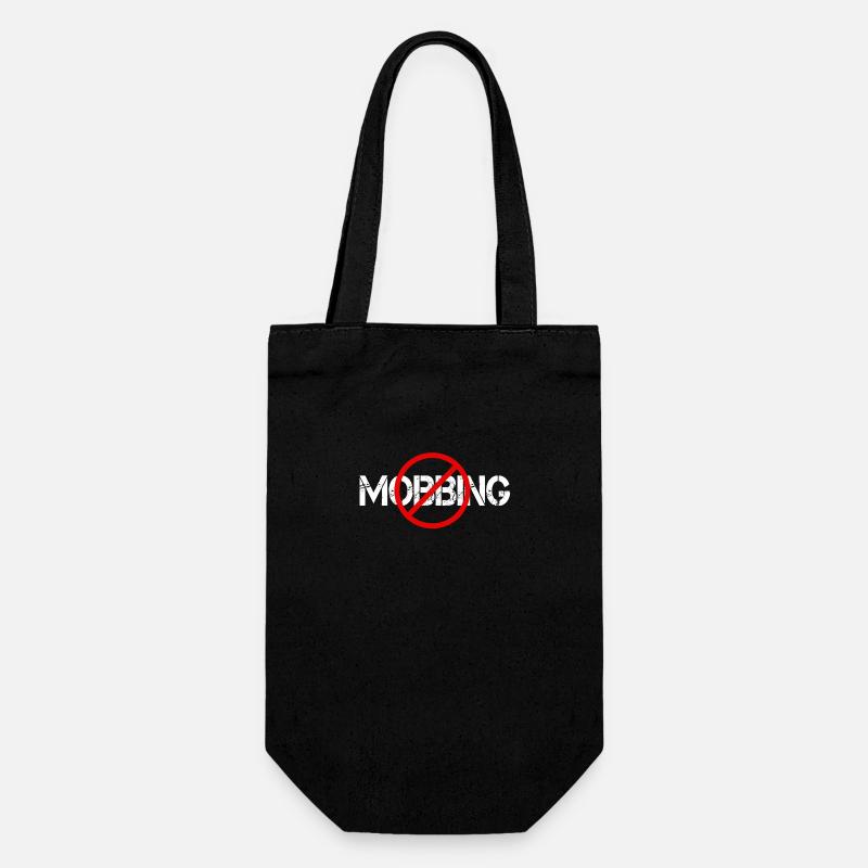 PAS DE MOBBING! - Sac à bouteille - noir