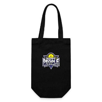 Pickleball : Happy People Play Pickleball - Sac à bouteille - noir - Devant