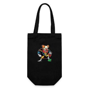 Böser Horror Clown mit Frosch T-Shirt Hero - Geschenkbeutel für Flaschen - Schwarz - Vorne