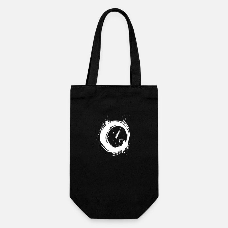 Circle Ring - Gift Bag for Bottles - black