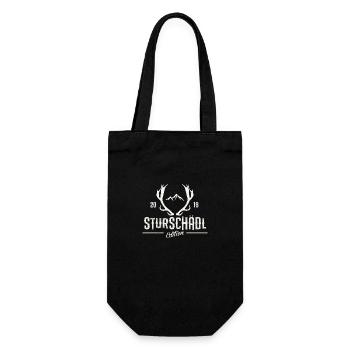 Sturschädl Edition: For real stubborn people with style - Gift Bag for Bottles - black - Front