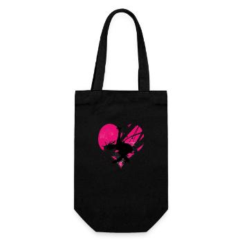 Motif d'amour Patinage artistique 6 - Sac à bouteille - noir - Devant