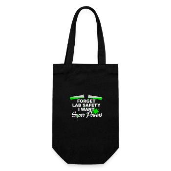 chemistry - Gift Bag for Bottles - black - Front