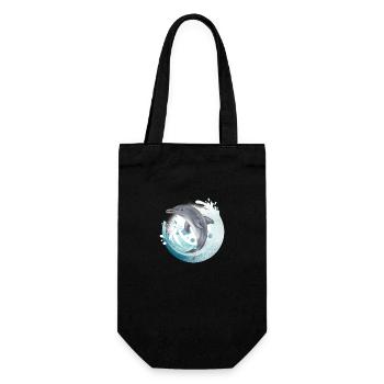 Tauch Dive Dolphin - Delfin - Sac à bouteille - noir - Devant