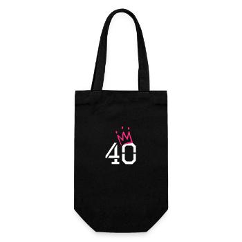 40 - Sac à bouteille - noir - Devant