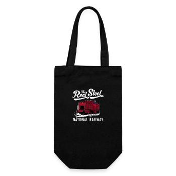 Eisenbahn,National Railway,Lokführer,Zug Shirt - Geschenkbeutel für Flaschen - Schwarz - Vorne