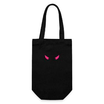 devil horns - Gift Bag for Bottles - black - Front