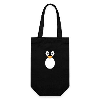 Penguin costume cute animal costume for kids - Gift Bag for Bottles - black - Front