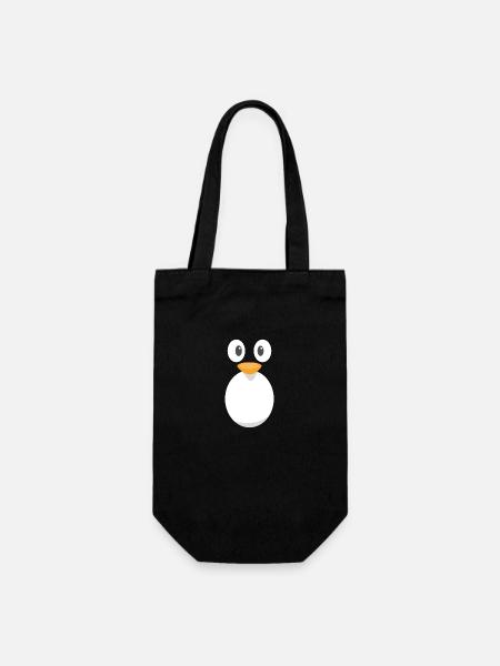 Pinguin Kostüm Süßes Tierkostüm für Kinder - Geschenkbeutel für Flaschen - Schwarz