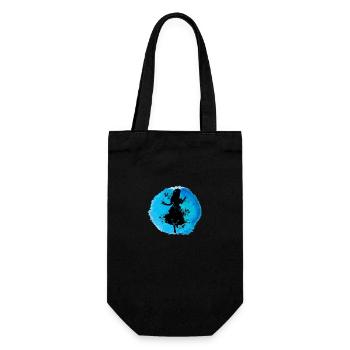 Alice in Underground - Gift Bag for Bottles - black - Front