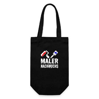 Maler Nachwuchs Lackierer Ausbildung für Kinder - Geschenkbeutel für Flaschen - Schwarz - Vorne