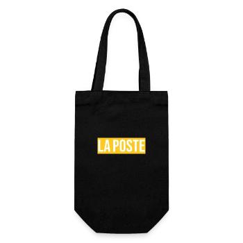 La poste livraison colis courrier facteur laposte - Sac à bouteille - noir - Devant