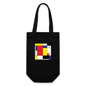 Idée cadeau vintage de symboles mathématiques art moderne - Sac à bouteille - noir - Devant