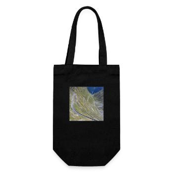 Passo Stelvio - Gift Bag for Bottles - black - Front