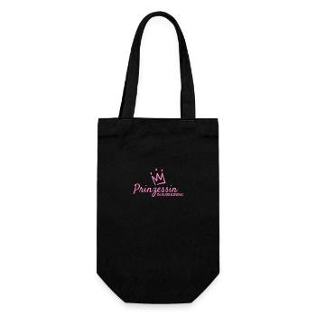 Prinzessin - Geschenkbeutel für Flaschen - Schwarz - Vorne