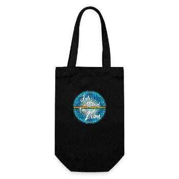 yeah road to zion - Gift Bag for Bottles - black - Front