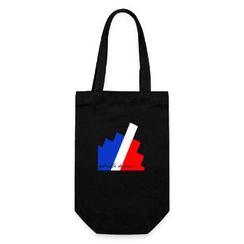 Patrouille de France meeting aérien armée de l'air - Sac à bouteille - noir - Devant