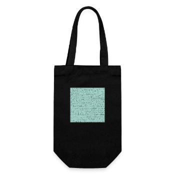 Modèle d’équation mathématique, Math Formula Lover Cadeau - Sac à bouteille - noir - Devant