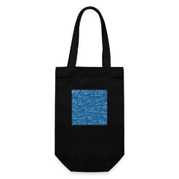 Modèle d’équation mathématique, Formule quadratique Cadeau mathématique - Sac à bouteille - noir - Devant