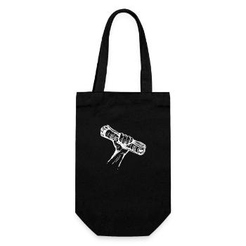 Liberté de la presse - Sac à bouteille - noir - Devant