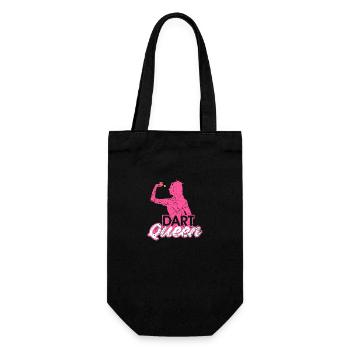 Dart Queen Dart Player Dart Queen Cadeau - Sac à bouteille - noir - Devant