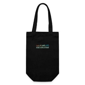 Motorcycle Evolution Saying Bike Evolution Motorcycle - Gift Bag for Bottles - black - Front