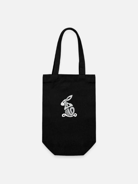 Symboles celtiques Lapin Nodule Celtique Poison - Sac à bouteille - noir