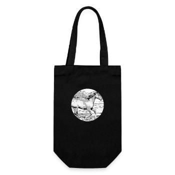Cheval - Sac à bouteille - noir - Devant