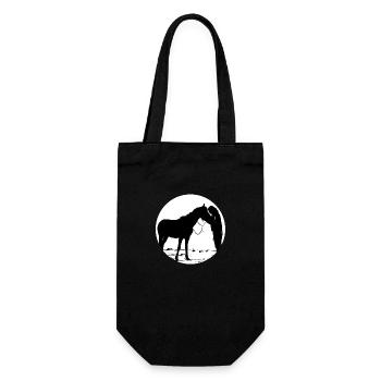Cheval - Sac à bouteille - noir - Devant